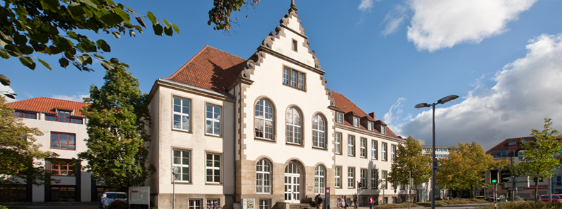 Verwaltung der Unibibliothek im Altbau der Bibliothek Alte Münze, Foto: Stephan Schute / Universitätsbibliothek